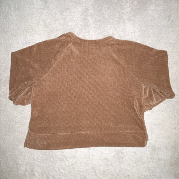 Time and Tru Cozy Polyester Oversized Puff-sleeve Crewneck Sweater - Picture 5 of 7